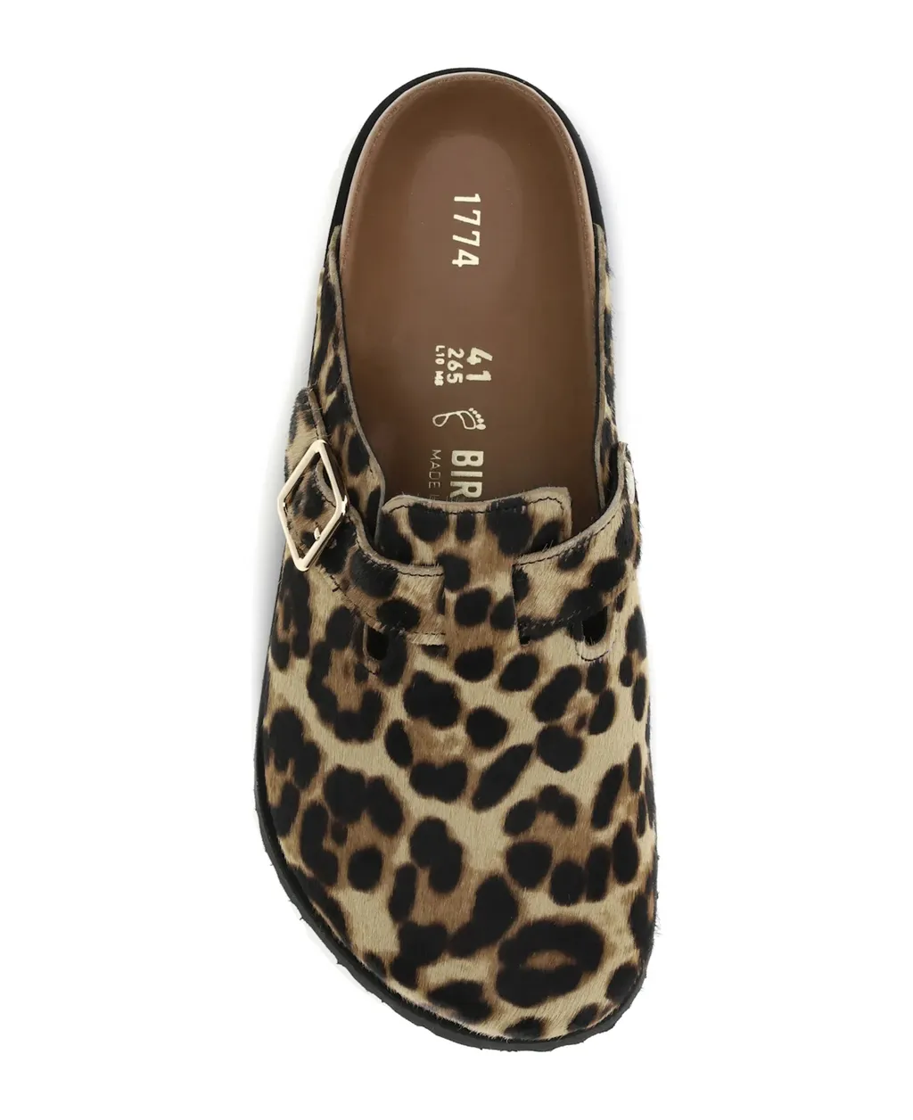 Leopard Print Clogs