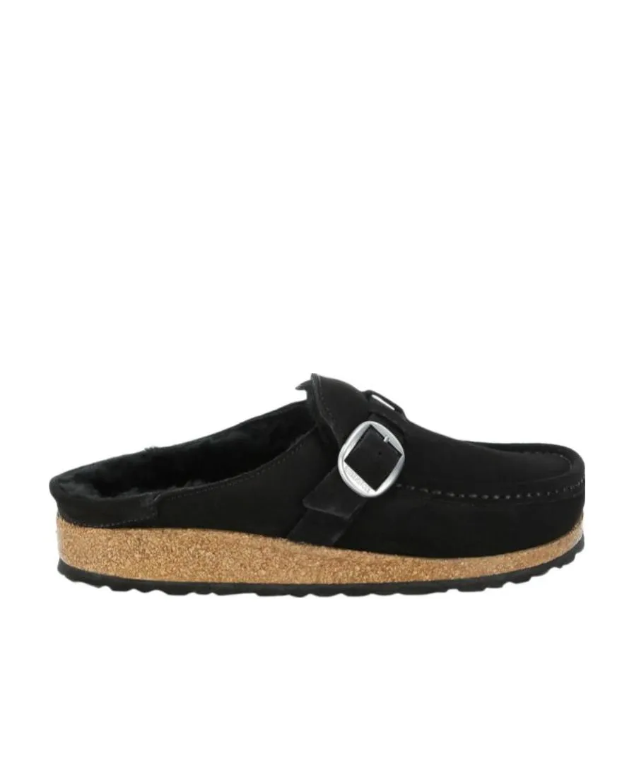 Buckle Detailed Slip-On Sandals