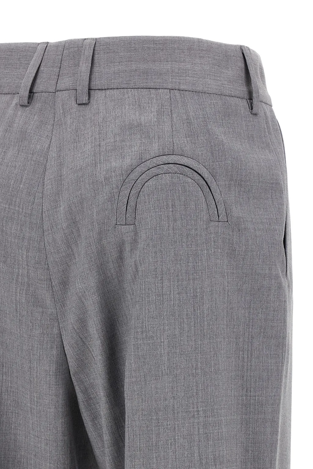 Pleat-Detail Trousers