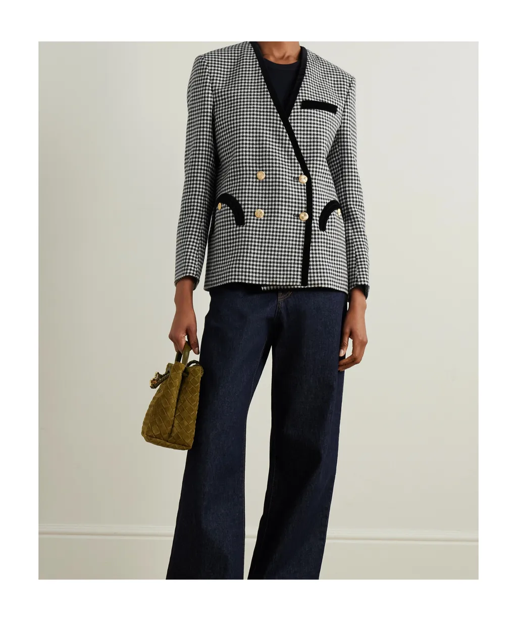 Double-Breasted Blazer