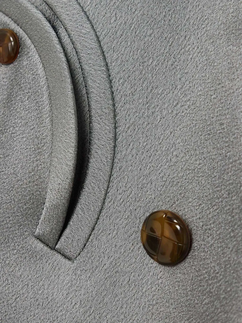 Long-Sleeved Suit Coat