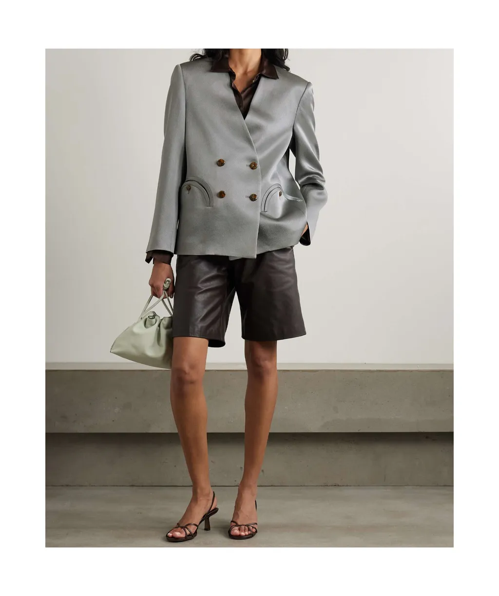 Long-Sleeved Suit Coat