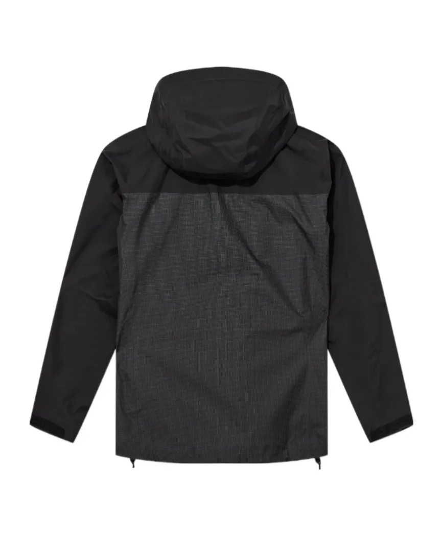Alpha Logo-Embroidered Hooded Jacket