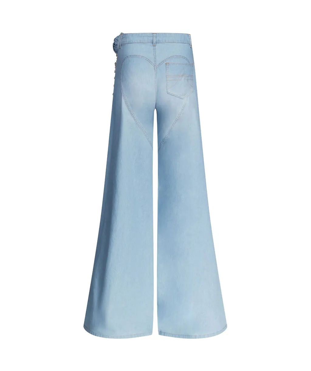 Wide-Leg Jeans