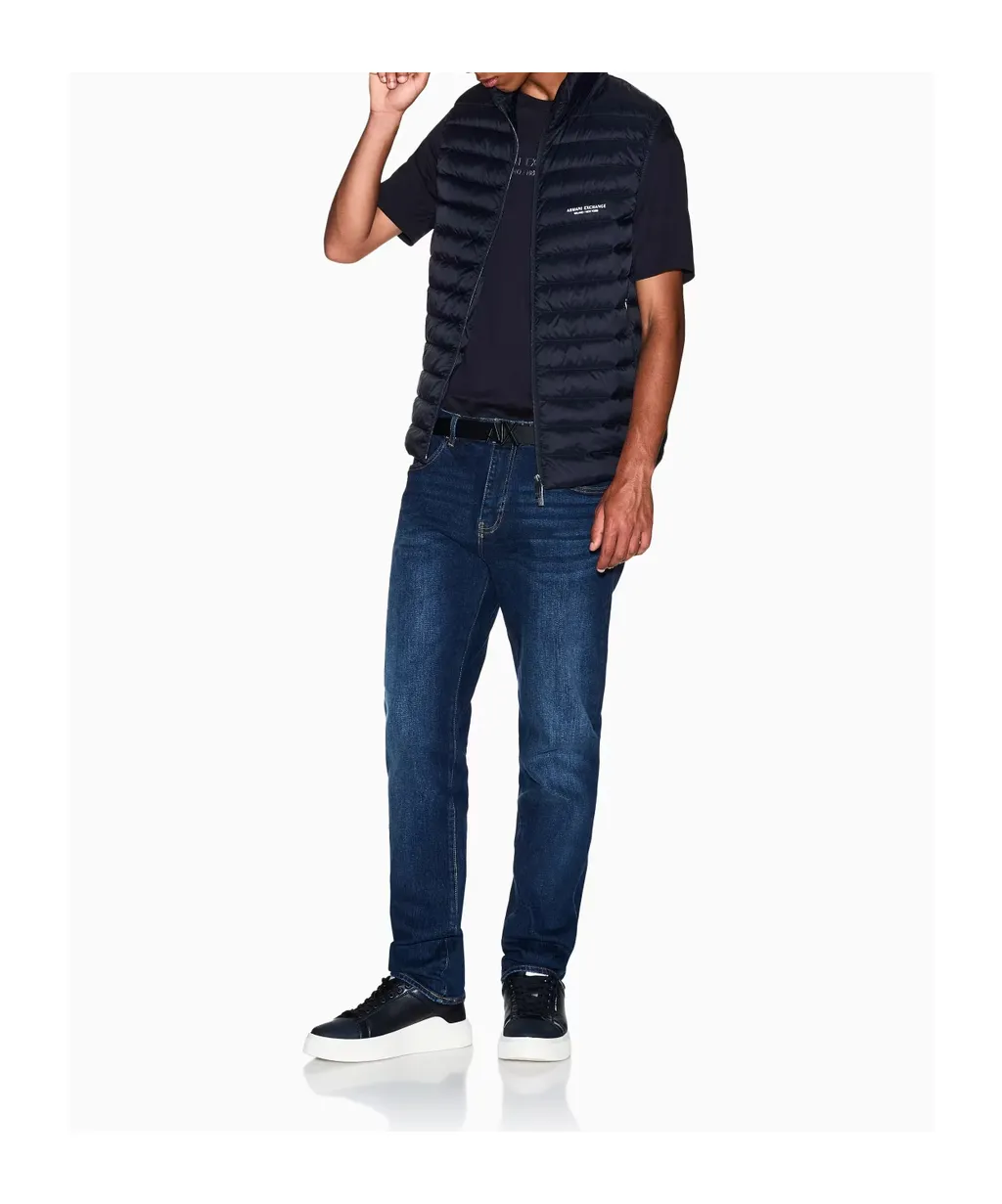 Full Zip Sleeveless Down Jacket