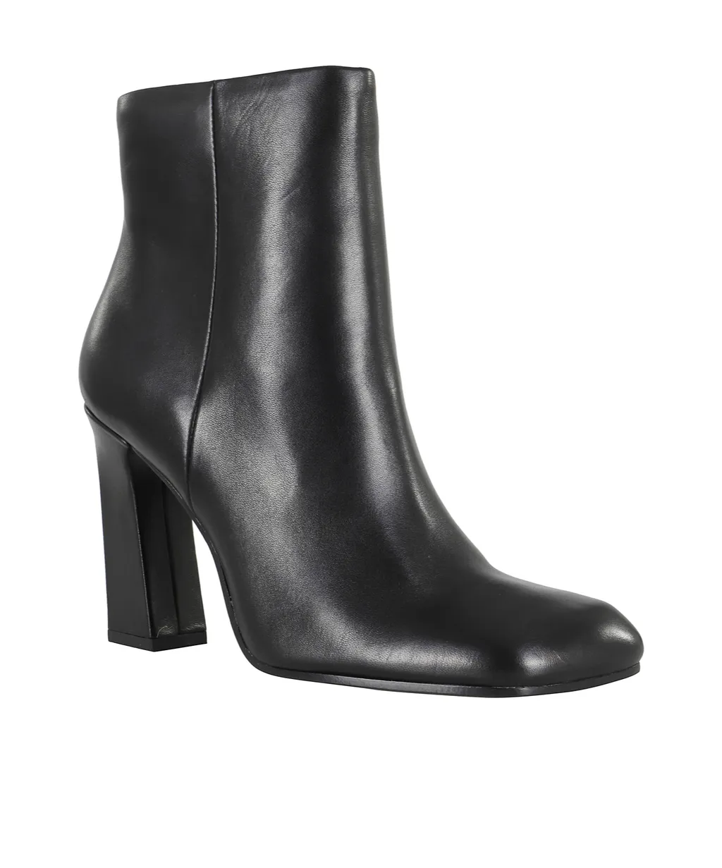 Square Toe Ankle Boots