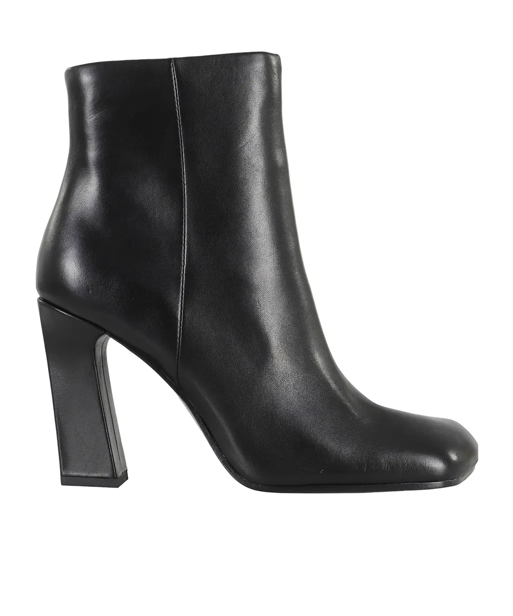 Square Toe Ankle Boots