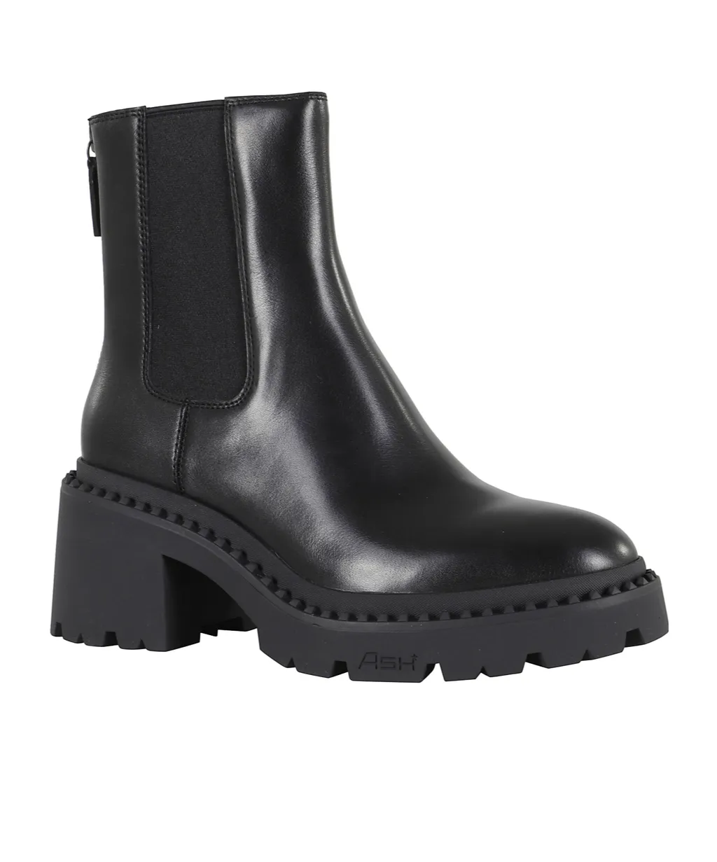 Round-Toed Ankle Boots