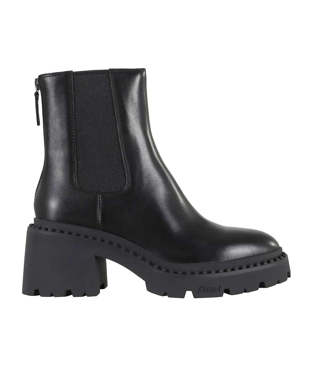 Round-Toed Ankle Boots