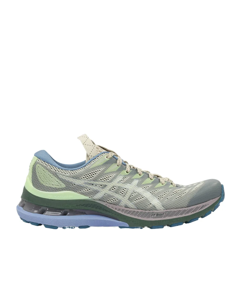 Textured Lace-Up Mesh Sneakers