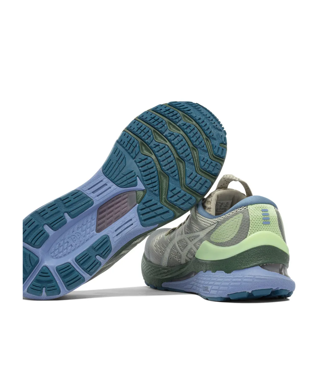 Textured Lace-Up Mesh Sneakers