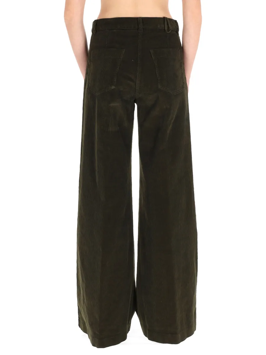 Straight-Leg Casual Pants