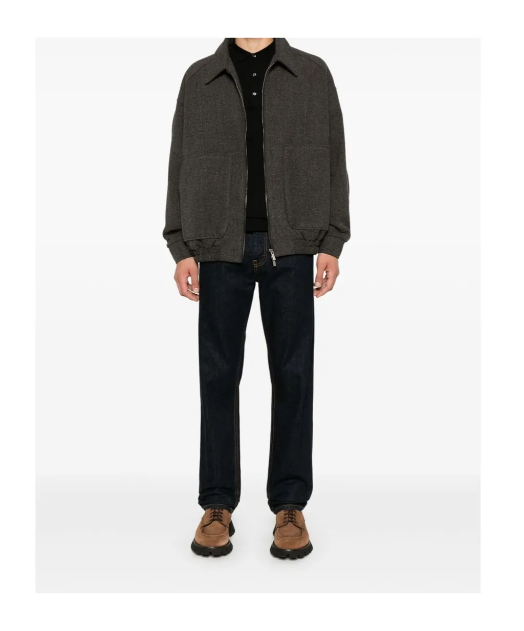 Long-Sleeved Polo Shirt