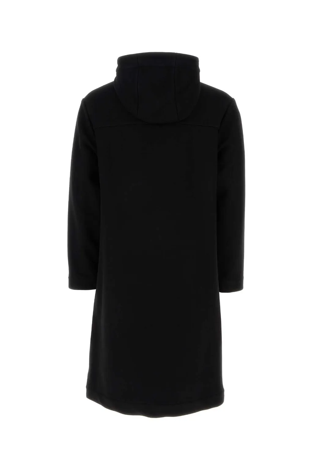 Hooded Buttoned Parka Coat