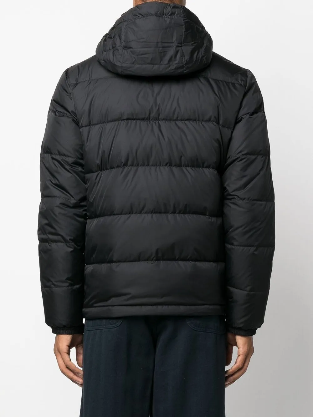 Logo Patch Padded Jacket