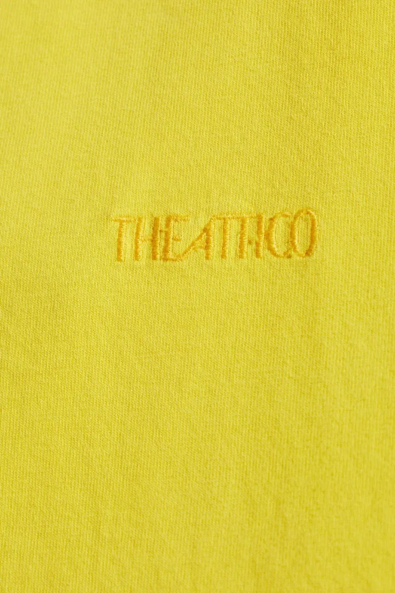 Logo Embroidered Oversized Jersey T-Shirt