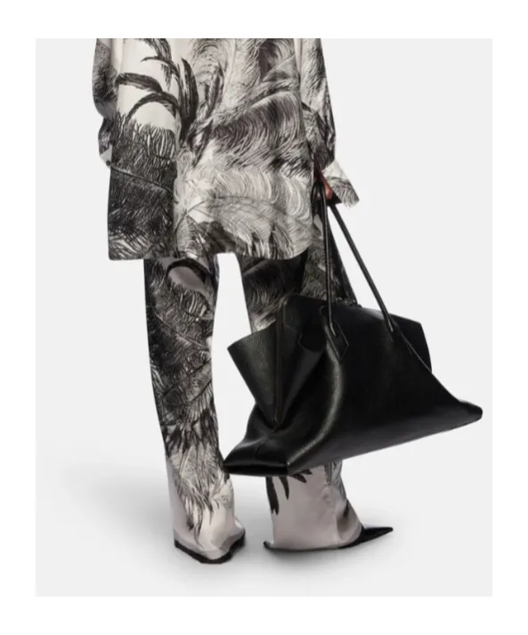 Pattern-Printed Trousers