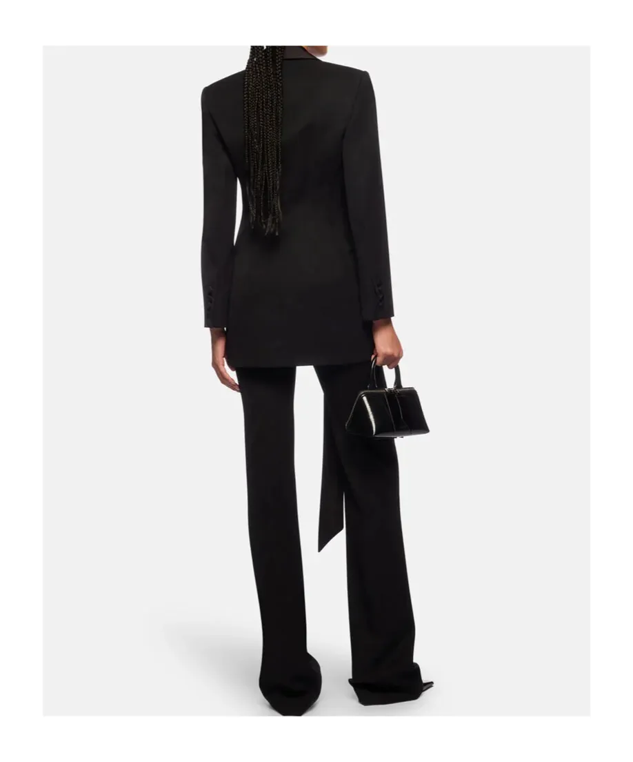 Strap-Detailed Trousers