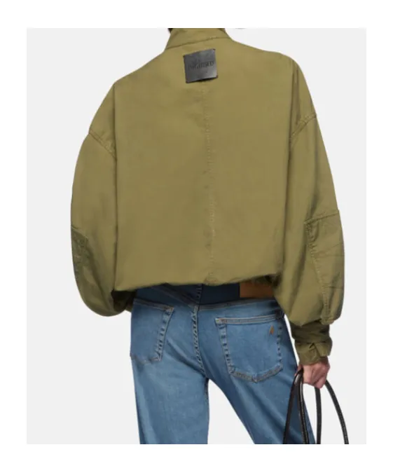 Logo Patch Bomber Jacket