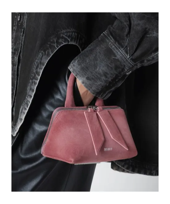 Double Zipper Shoulder Bag