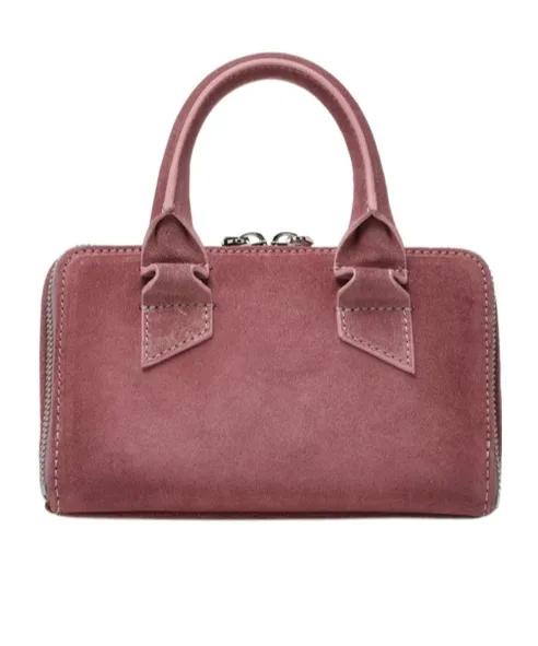 Double Zipper Shoulder Bag