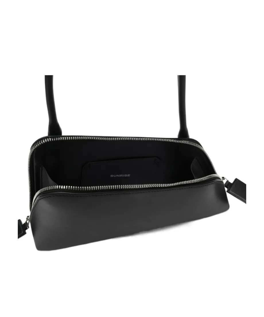 Double Zipper Shoulder Bag