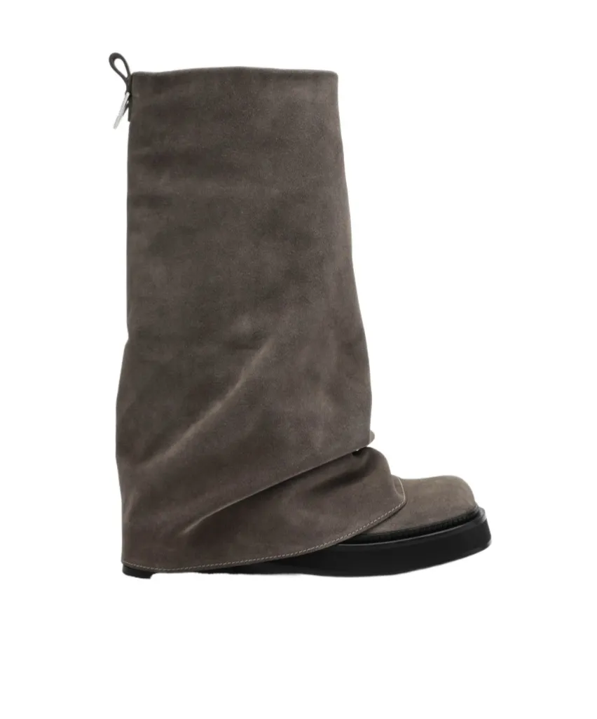 Robin Suede Combat Boots