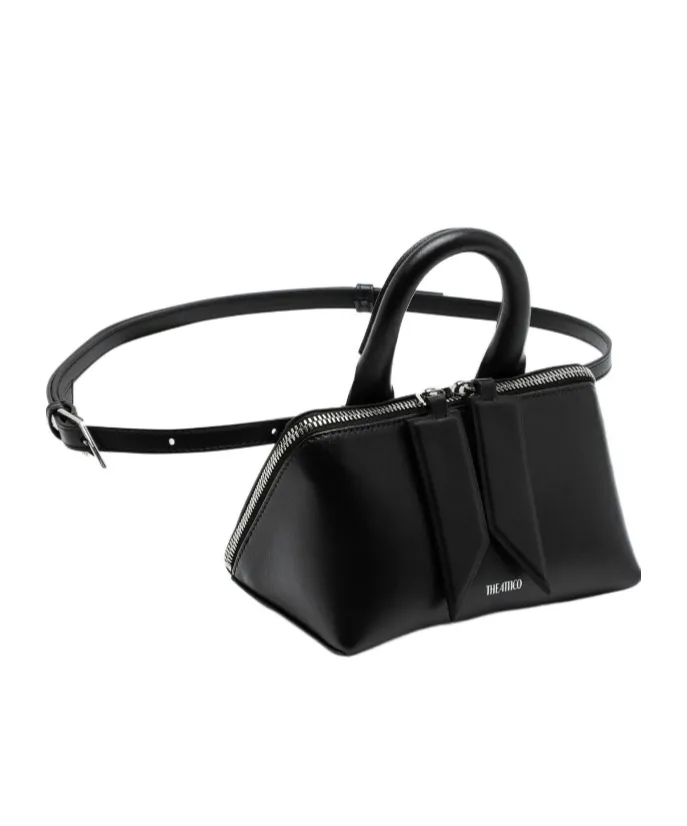 Double Zipper Shoulder Bag