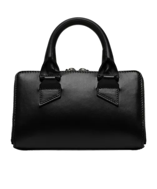 Double Zipper Shoulder Bag