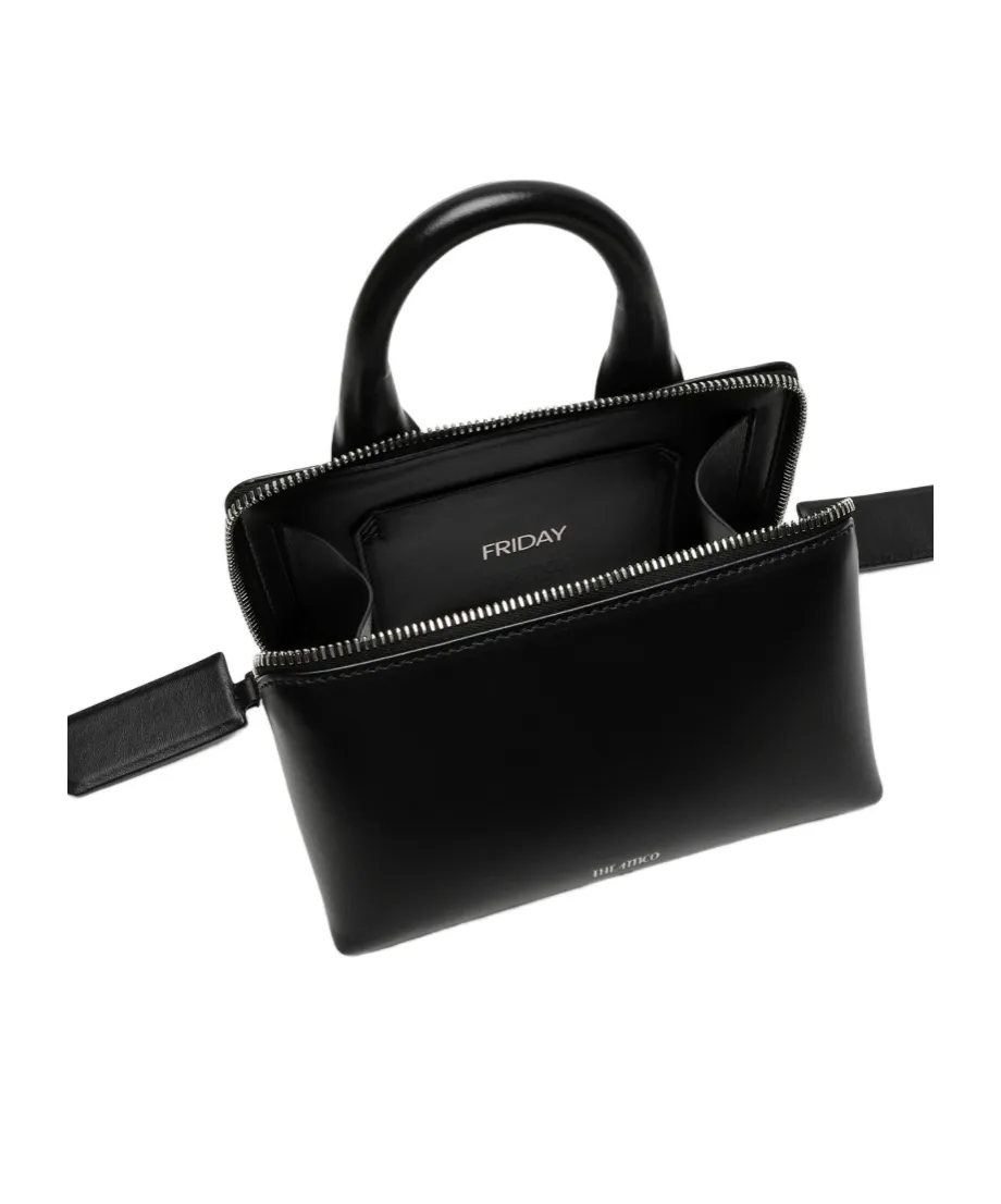 Double Zipper Shoulder Bag