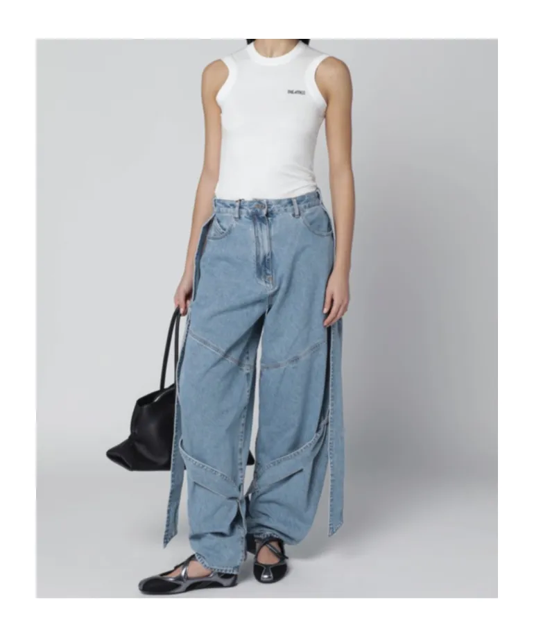 Tank Top With Shaped Hem