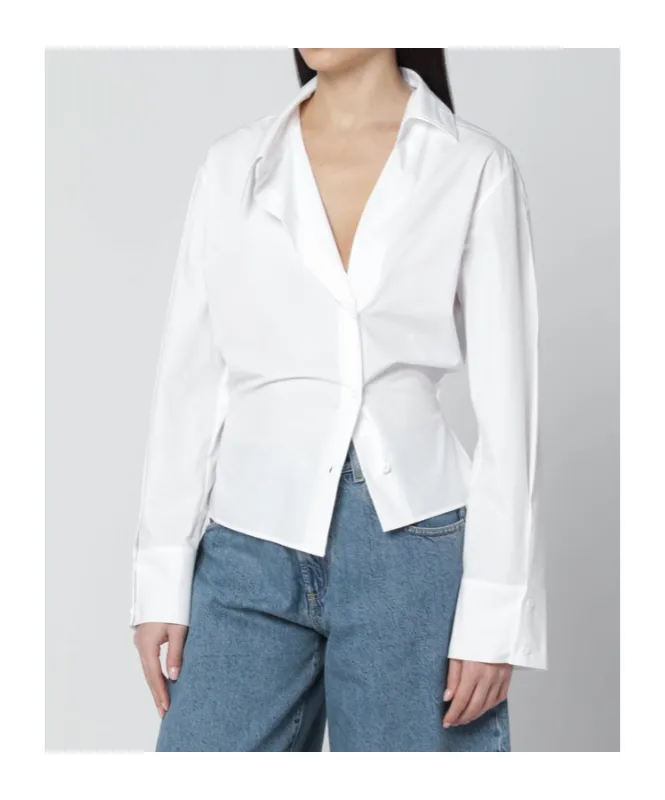 Asymmetrical Button Shirt