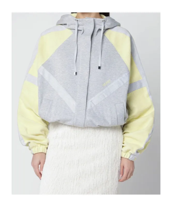 Contrasting Color Jacket
