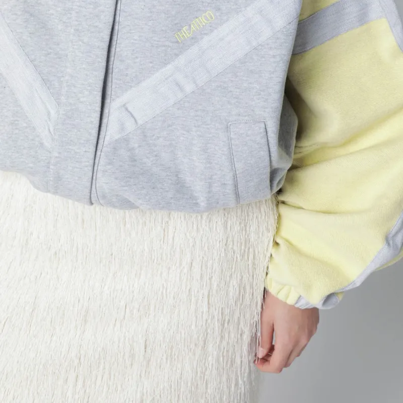 Contrasting Color Jacket