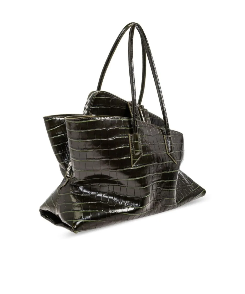 La Passeggiata Embossed Medium Bag