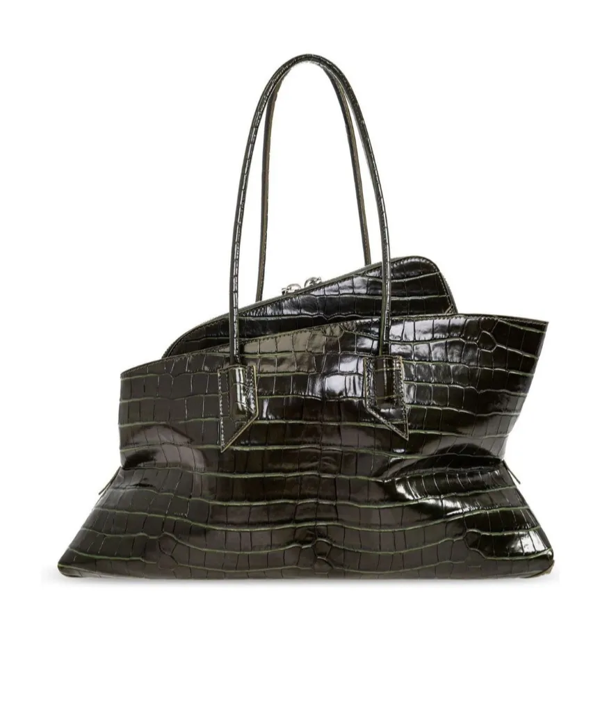 La Passeggiata Embossed Medium Bag