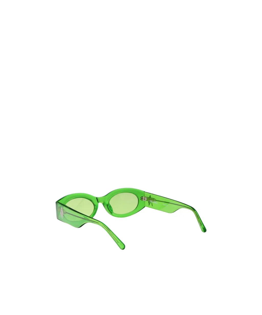 X Linda Farrow Berta Oval Sunglasses
