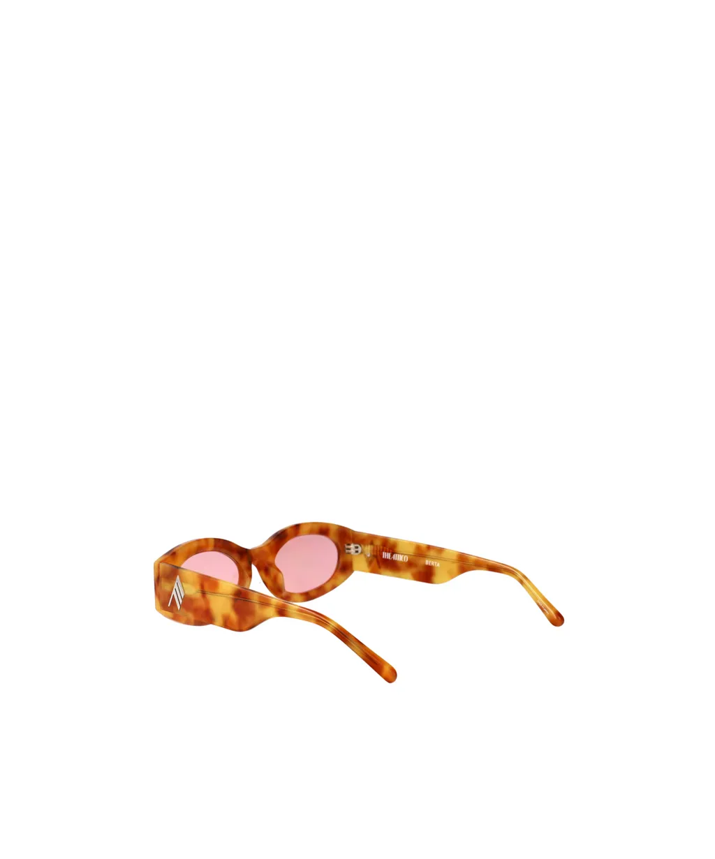 The Attico X Linda Farrow Oval Frame Sunglasses