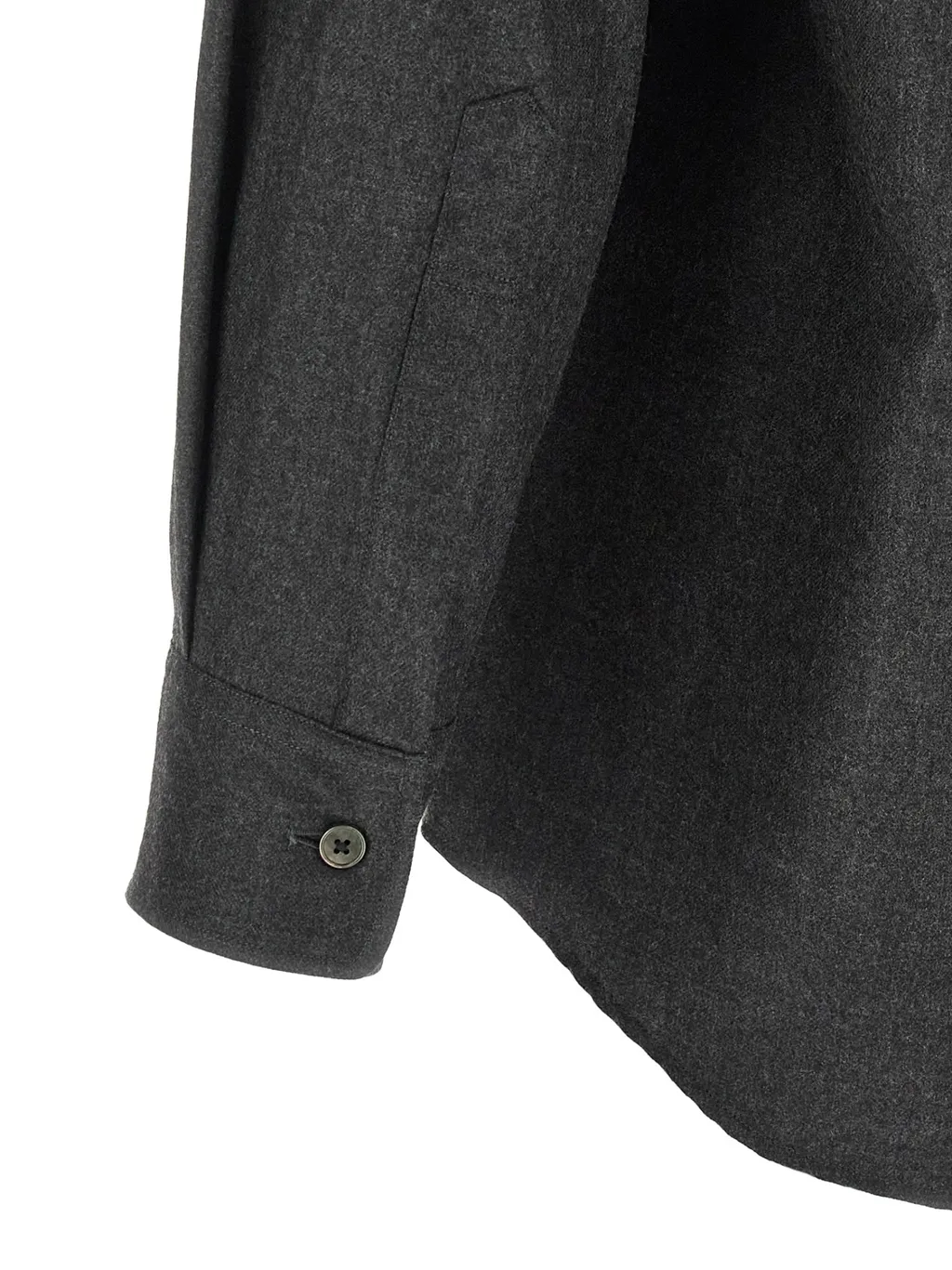 Ultra Fine Velvet Long-Sleeved Shirt