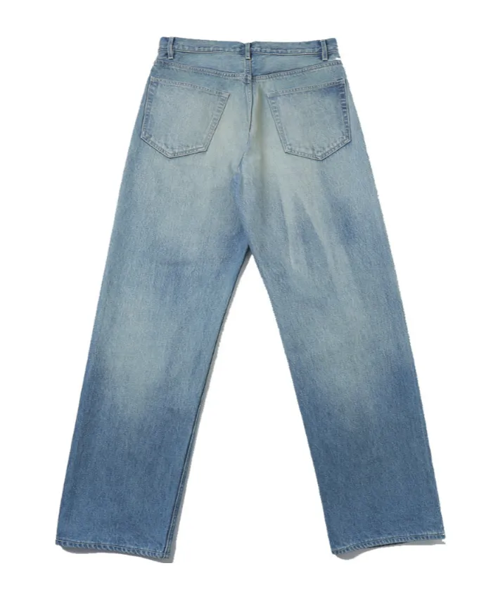 Selvedge Faded-Wash Jeans