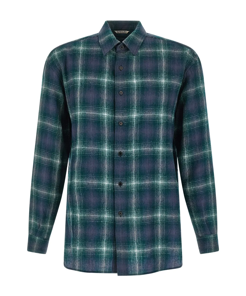Shirt Airy Wool Check