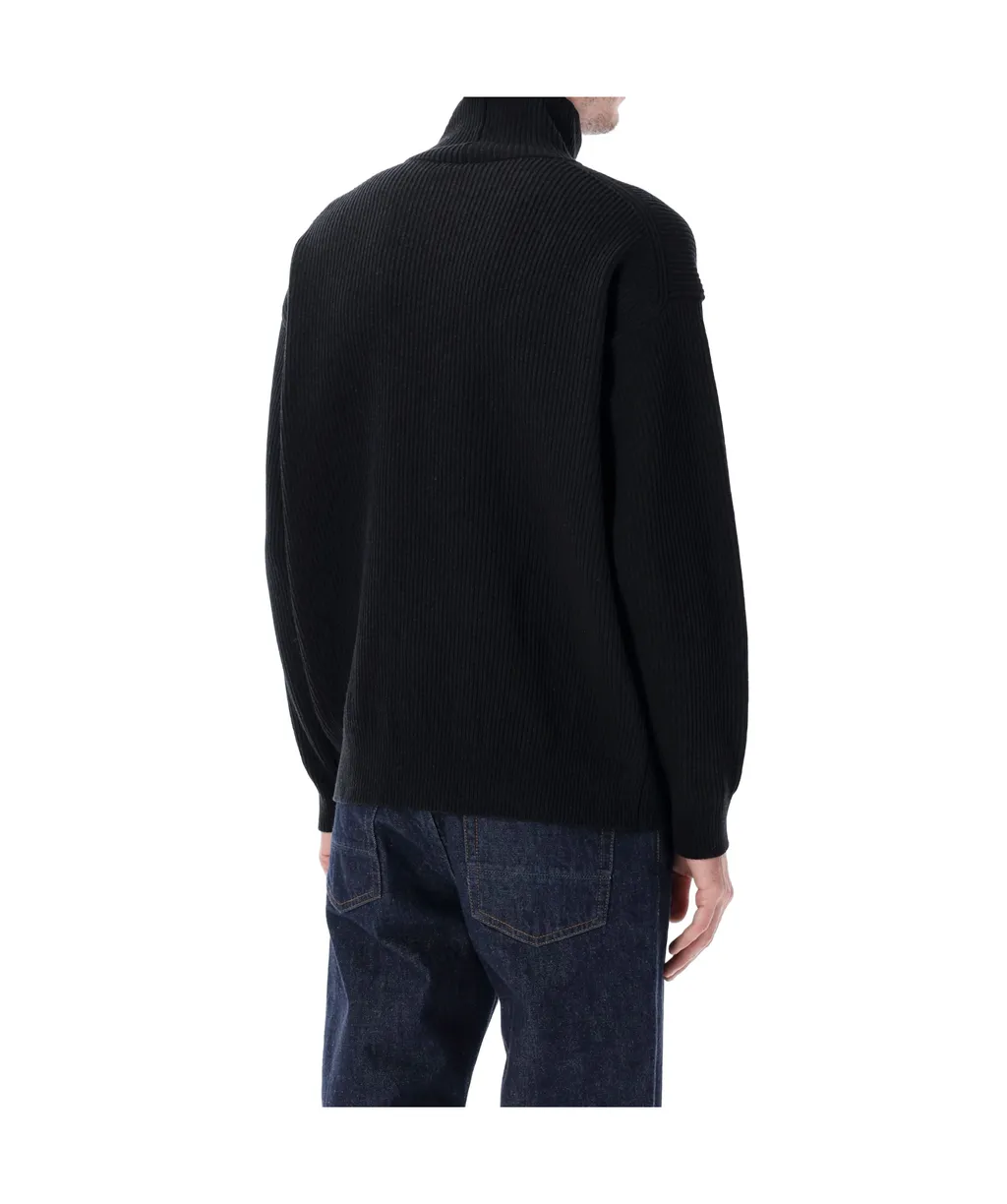 Superfine Ribbed Turtleneck Knitwear