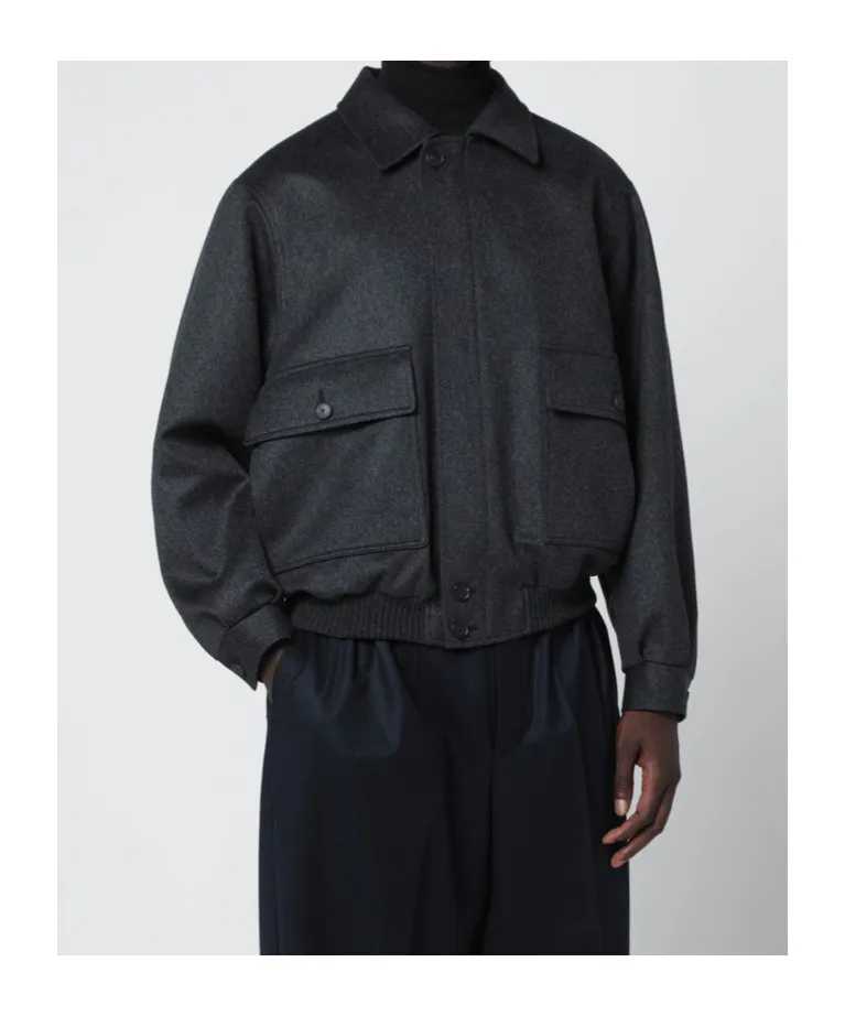 Cashmere Zip Jacket