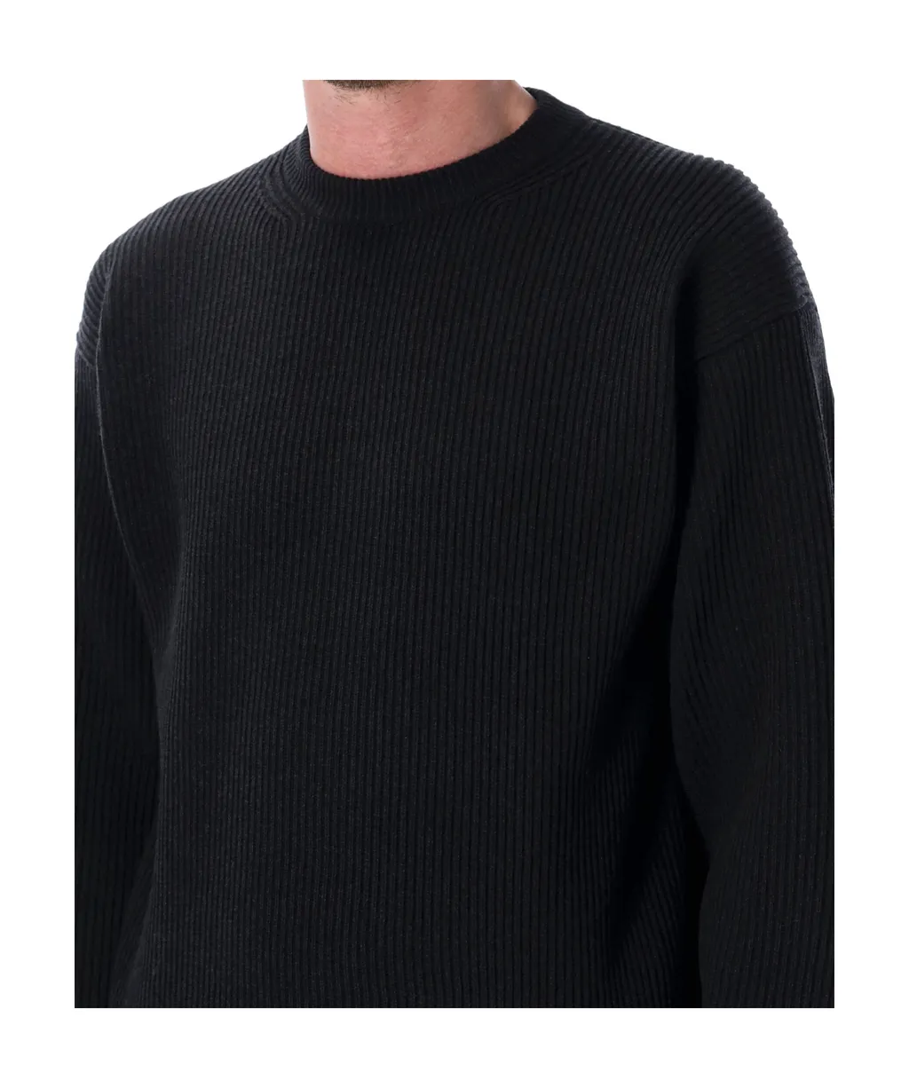 Superfine Wool Ribbed Knitwear