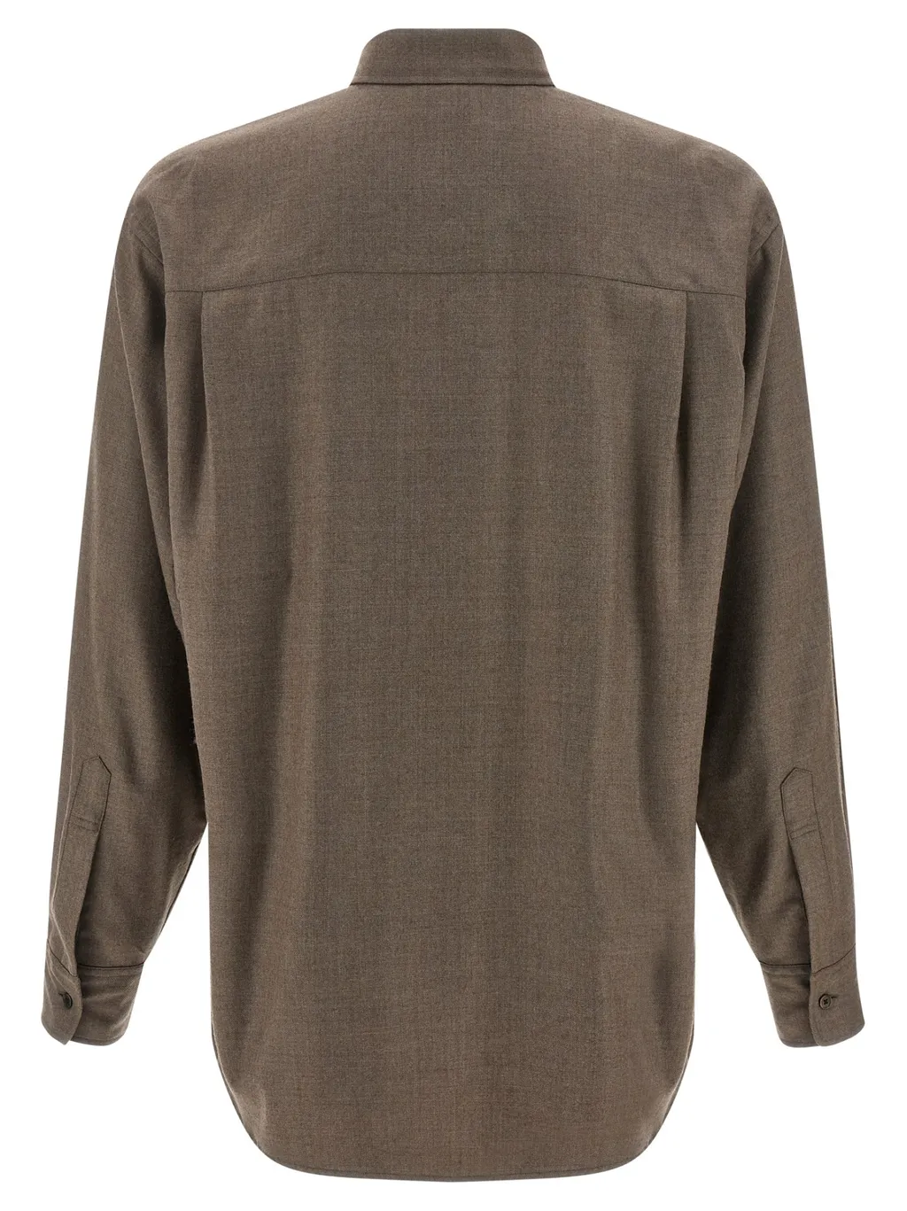 Ultra Fine Velvet Long-Sleeved Shirt