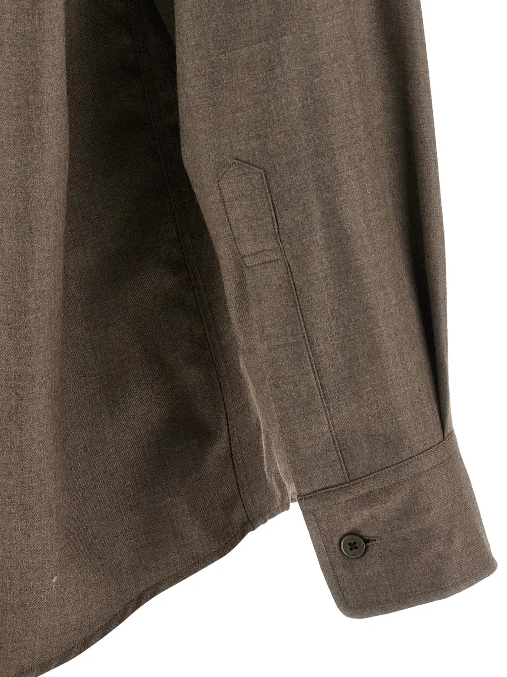 Ultra Fine Velvet Long-Sleeved Shirt