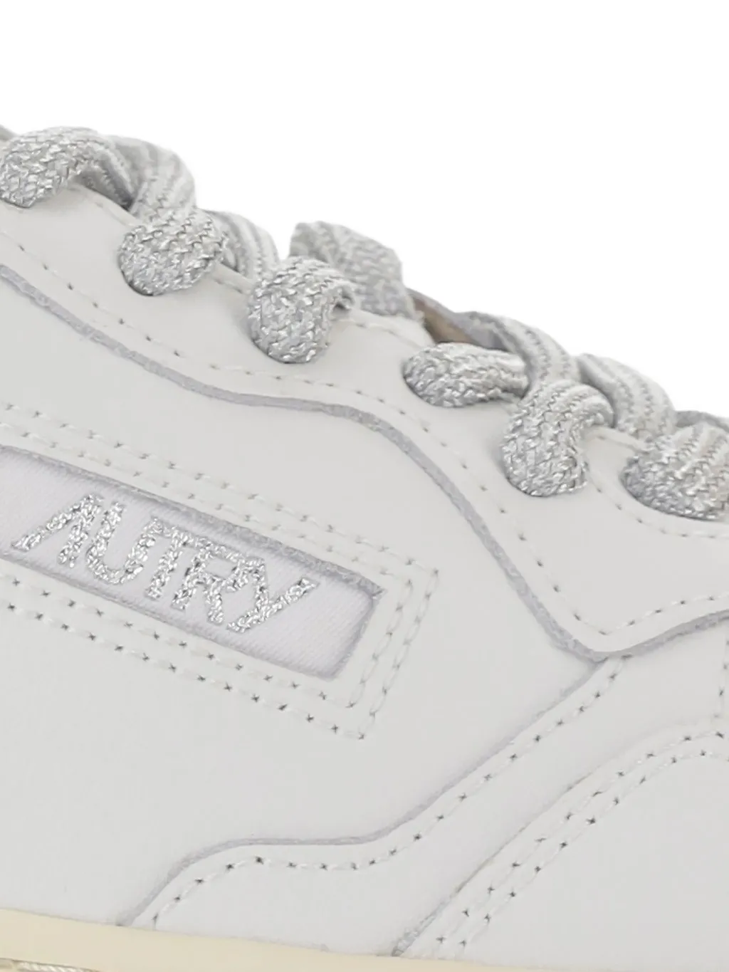 Perforated Leather Sneakers