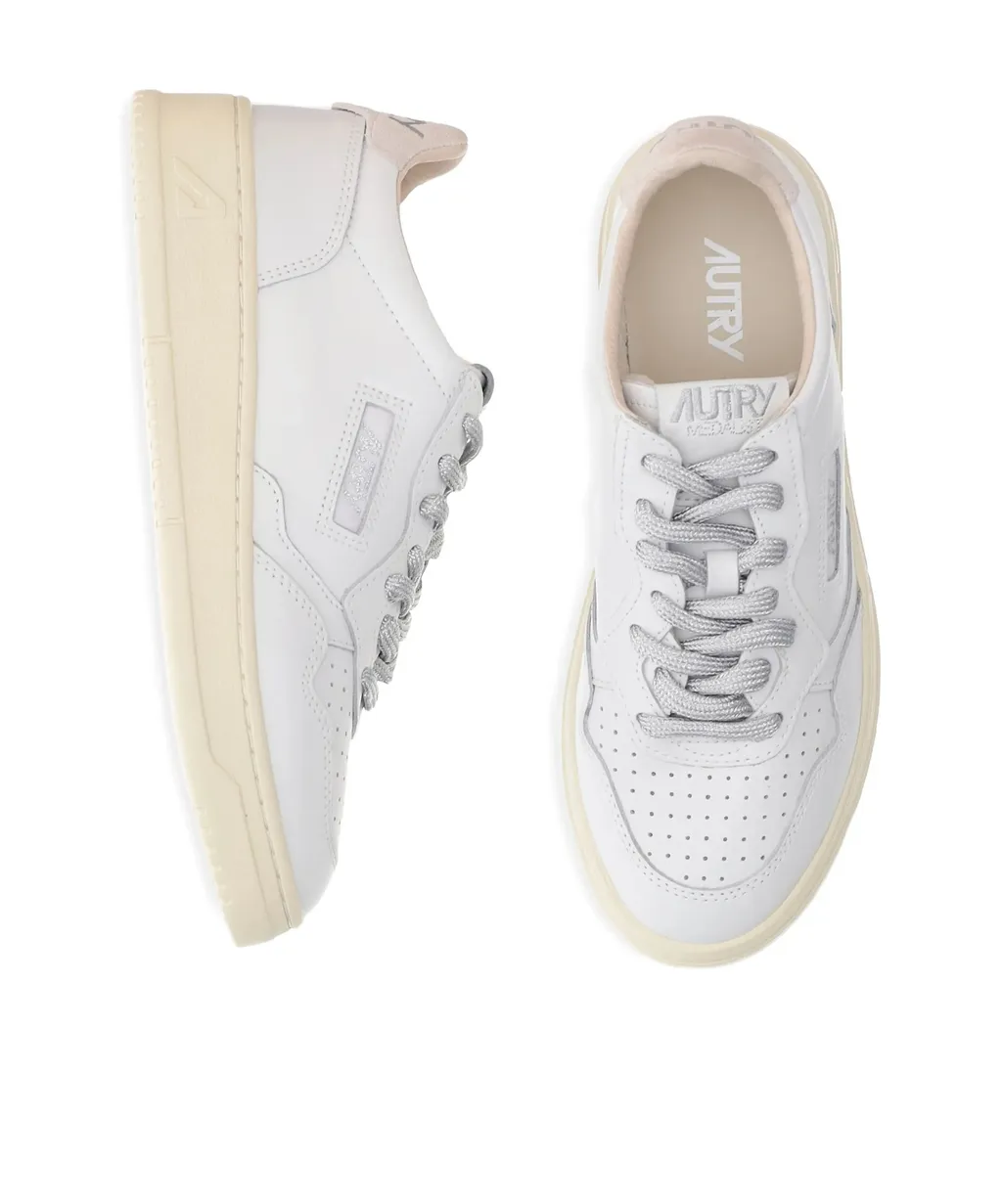 Perforated Leather Sneakers
