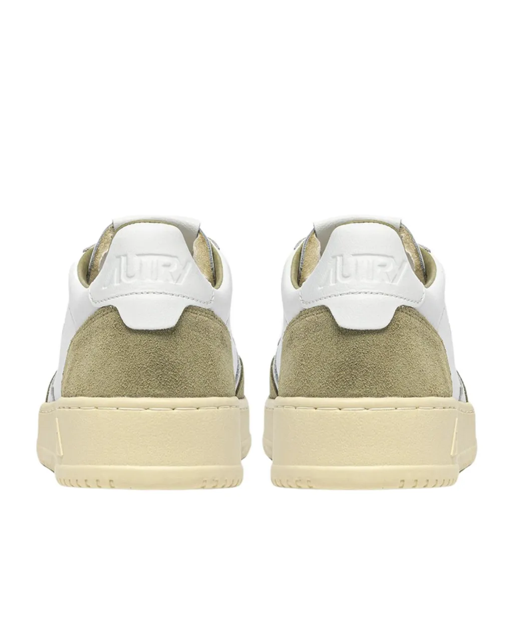 Logo Detail Leather Sneakers