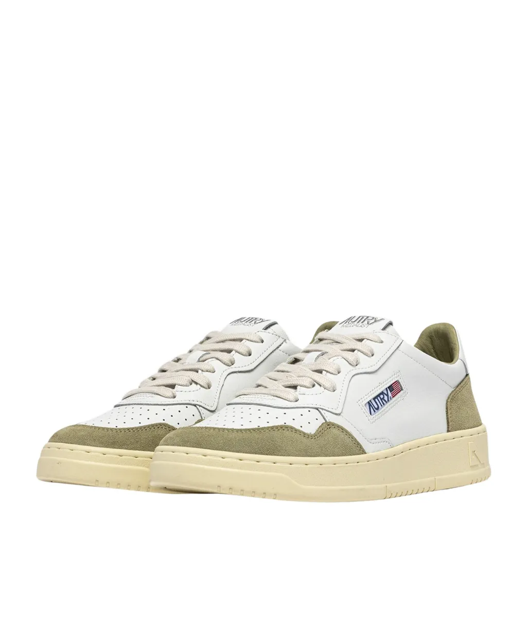 Logo Detail Leather Sneakers